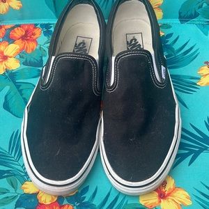 Black vans for men